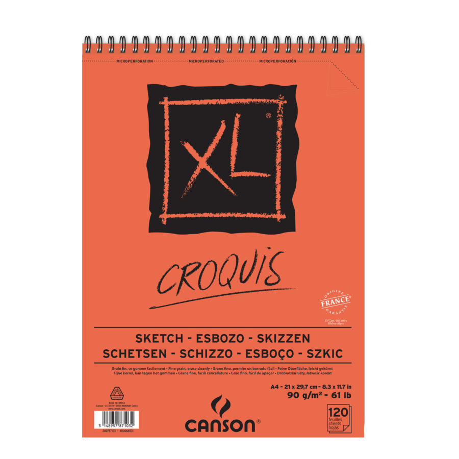Al Spirale 120fl Xl A4 90g Croquis