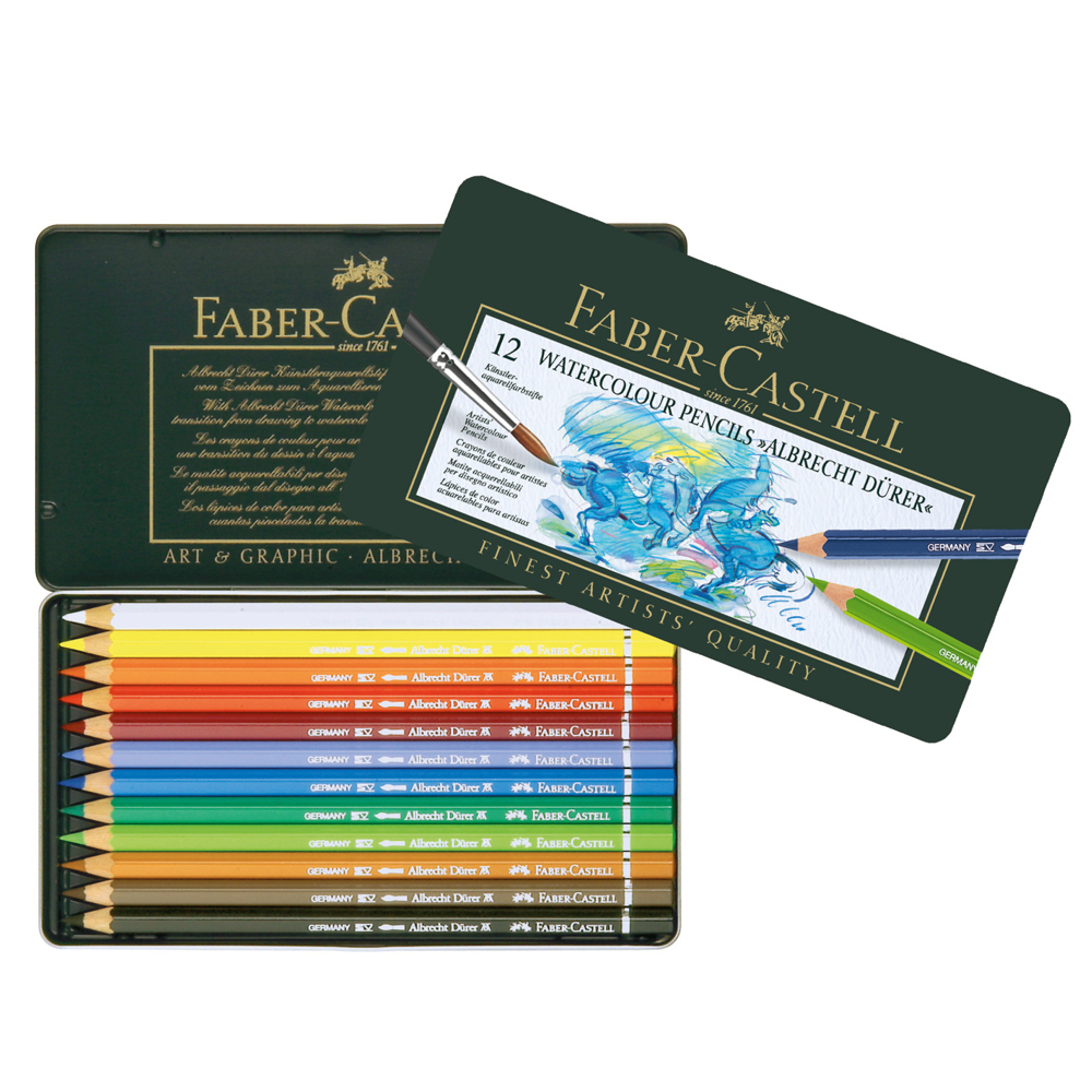 114236 Watercolour Pencil Art Grip Aquarelle Tin Of 36