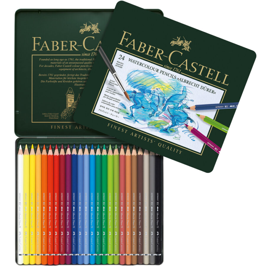 114236 Watercolour Pencil Art Grip Aquarelle Tin Of 36