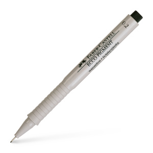 Fibre Tip Pen Ecco Pigment 0.2 Black