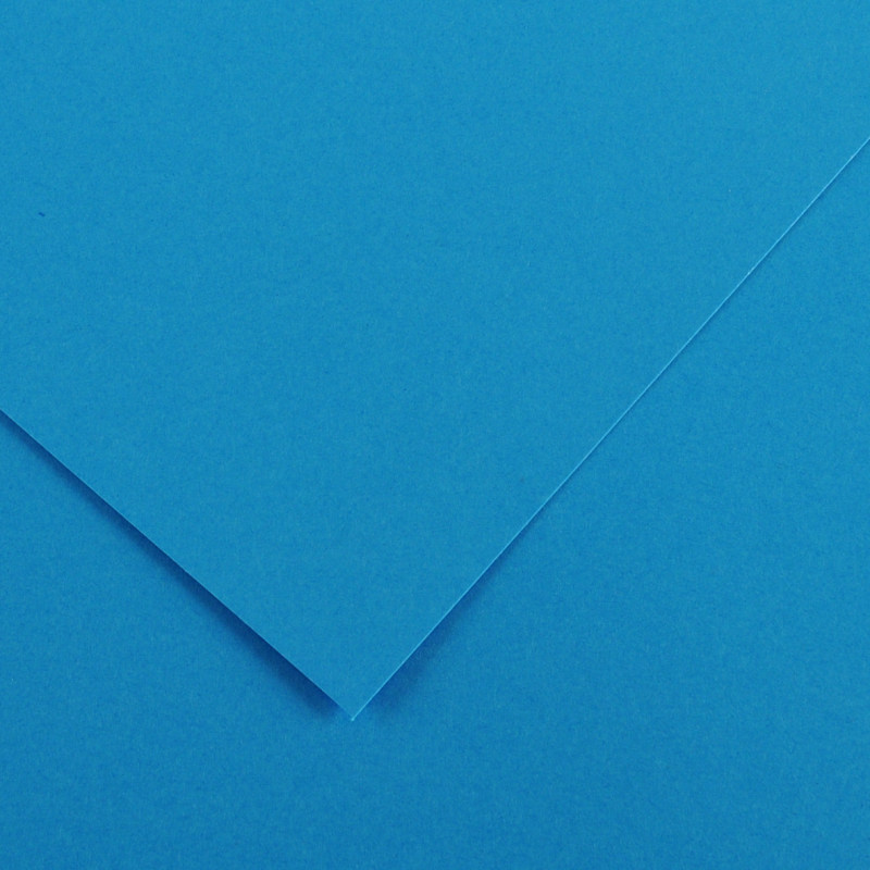 Colorline Coloured Paper 220g 25 Sheets 50 X 70 Cm Azure Blue