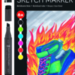 Marabu Sketch Marker 6er Set Alpha Robot Du Path.indd