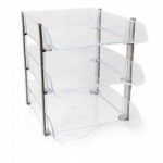 סט 3 מגשי פלסטיק